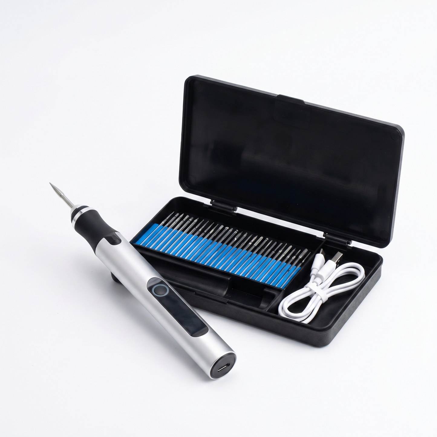 Cordless Engraving Pen — 3-Speed Kit with 30 Accessories