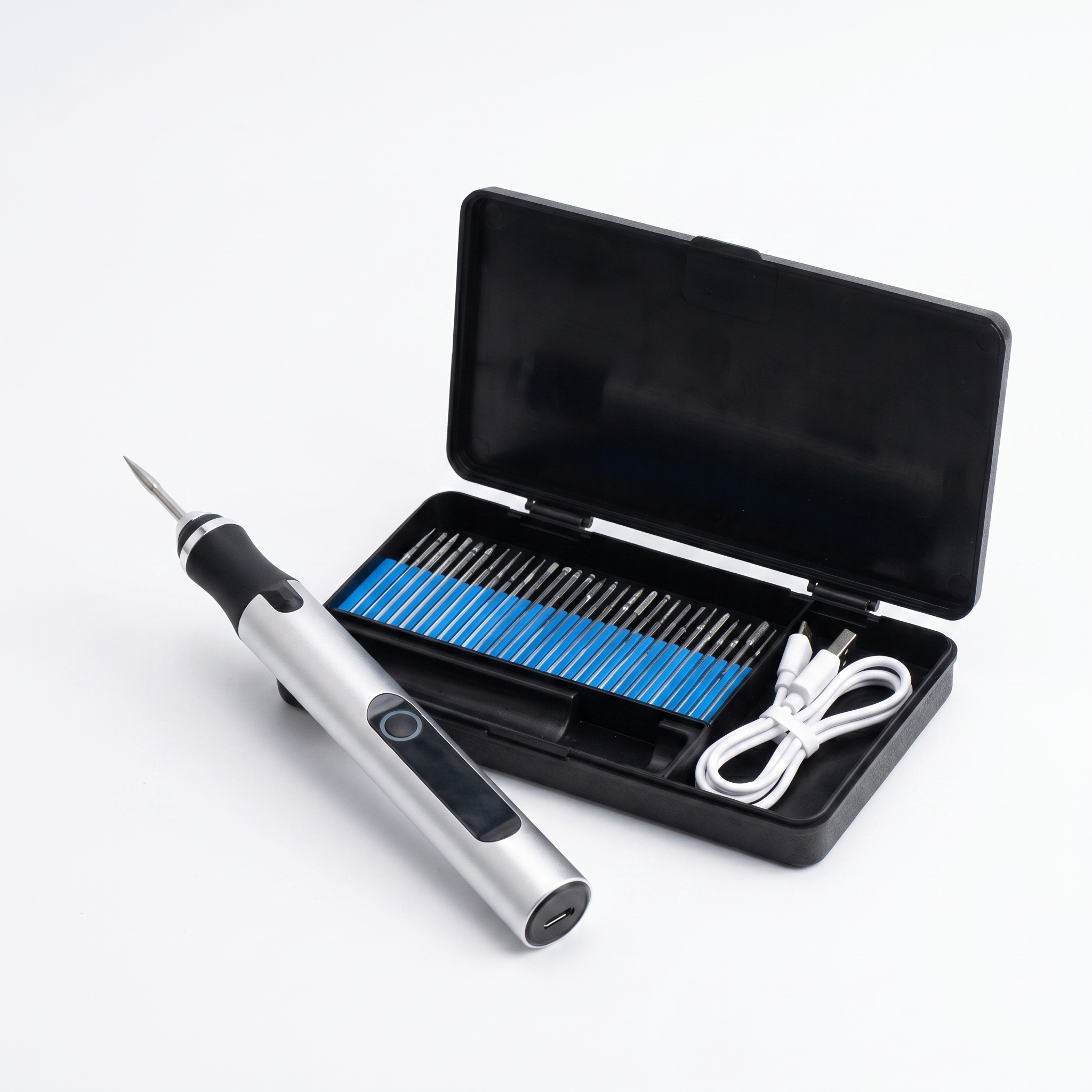 Cordless Engraving Pen — 3-Speed Kit with 30 Accessories