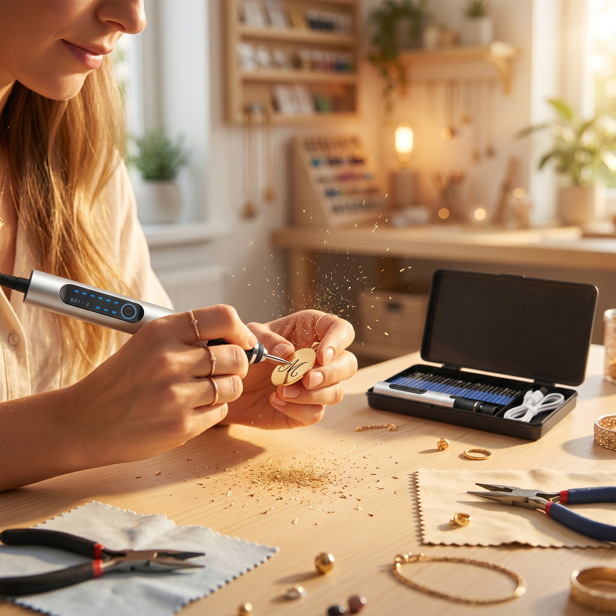Cordless Engraving Pen — 3-Speed Kit with 30 Accessories