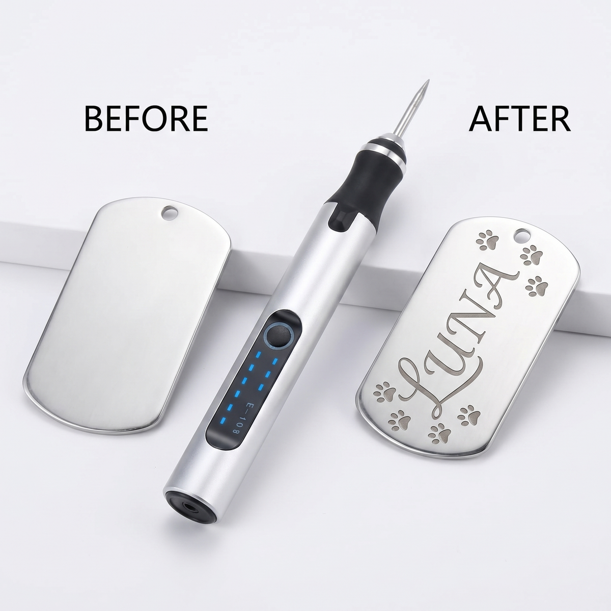 Cordless Engraving Pen — 3-Speed Kit with 30 Accessories