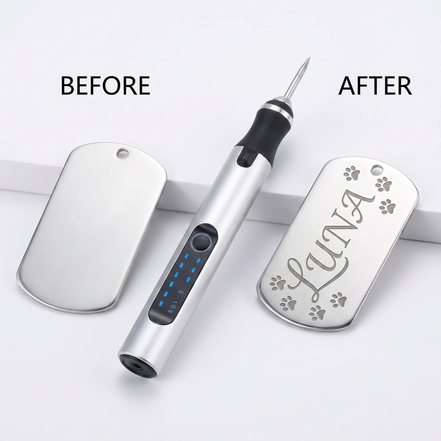 Cordless Engraving Pen — 3-Speed Kit with 30 Accessories